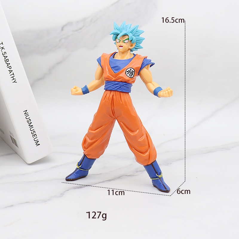 17 cm Anime Dragon Ball Vegeta Action Figure Goku Super Saiyan Gotenks Model Boneka Dekorasi Hadiah Mainan Anak