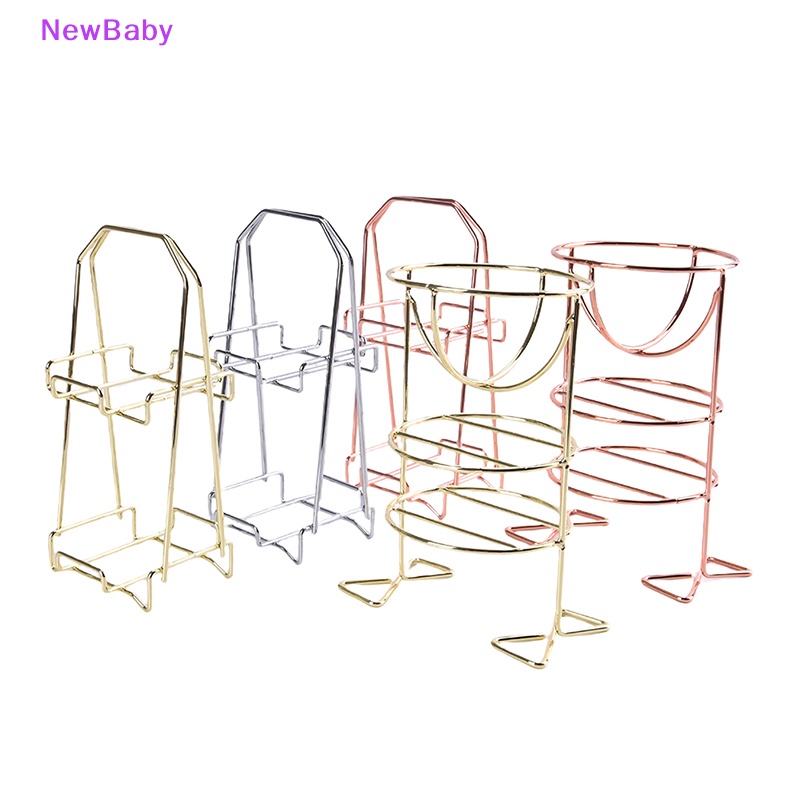 Newbaby 1PC Blender Makeup Kecantikan Puff Penyimpanan Spons Telur Pengering Stand Holder Rak ID