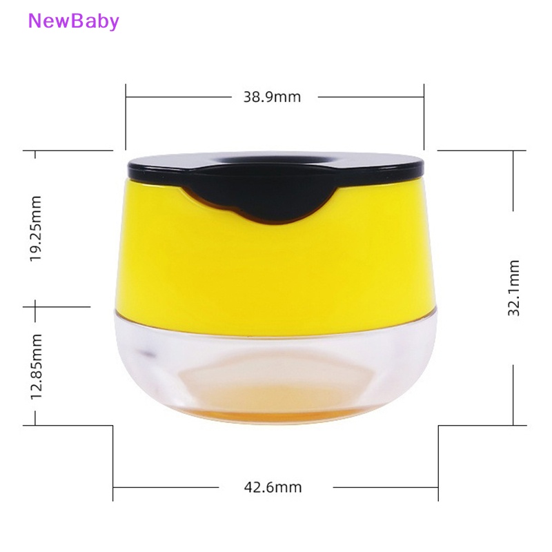 Newbaby 1Pc 6g Botol Film Bibir Kosong Kotak Film Bibir Dengan Sendok Lip Balm Empty Bottng ID