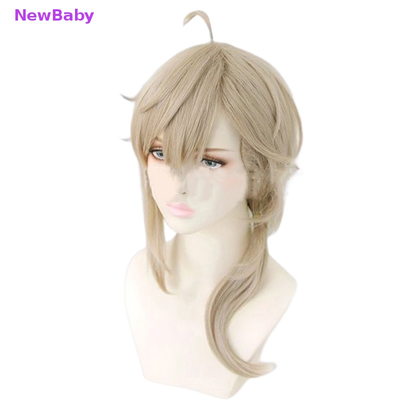 Newbaby Manmei Anime VTuber Hololive Kanae 65cm Panjang 35cm Pendek Cosplay Wig Sintetis ID