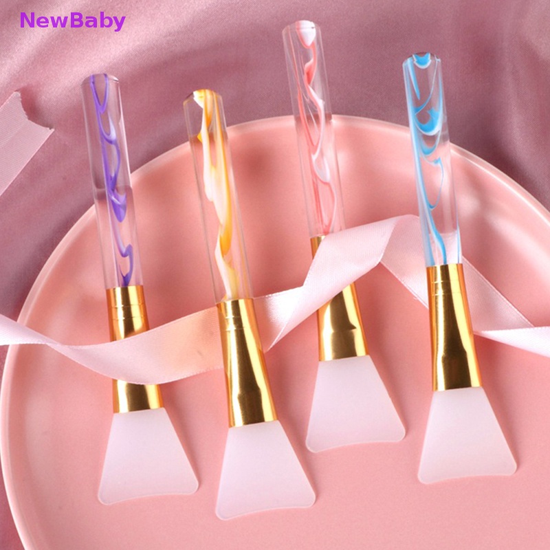 Newbaby 1Pcs Alat Kosmetik Skin-Care Silikon Masker Wajah Makeup Brush Foundation Brush ID