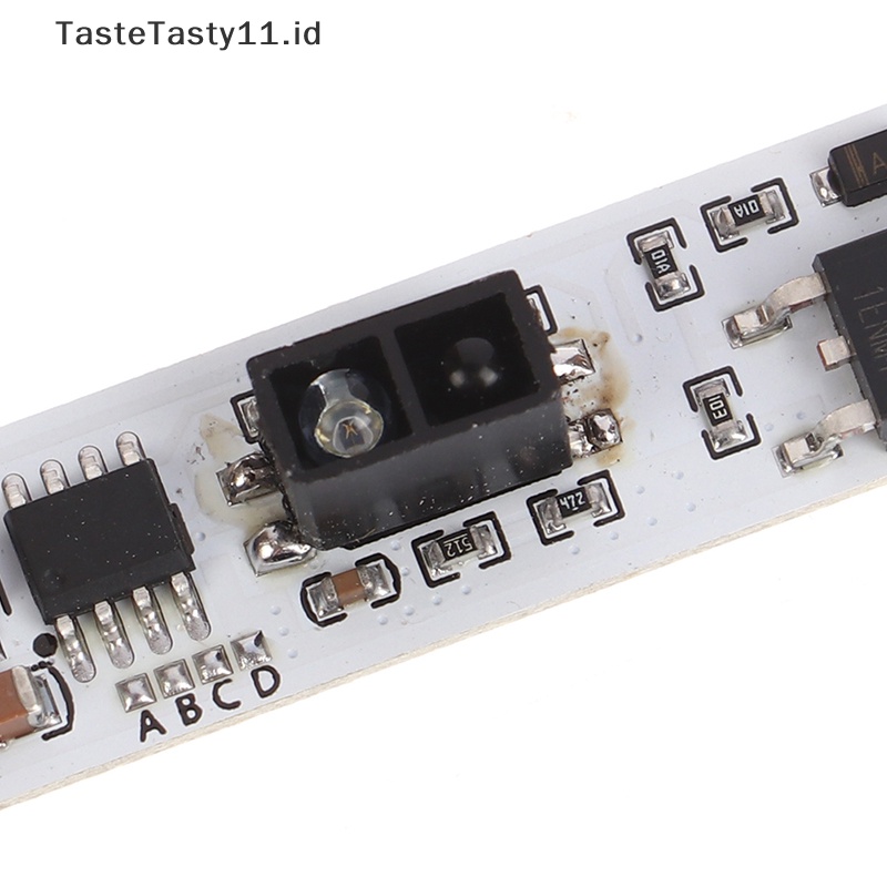 Tastetasty 1Pc 5V 12V 24V 72W Saklar Sensor Dimmable Peredup Gelombang Tangan Saklar Sentuh PIR.