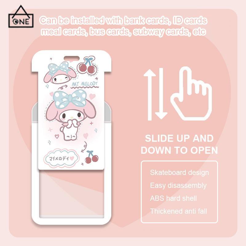 COD❤️Tempat ID Kartun Pelindung Kartu Yang Lucu Pelindung Kartu Penting-A.one