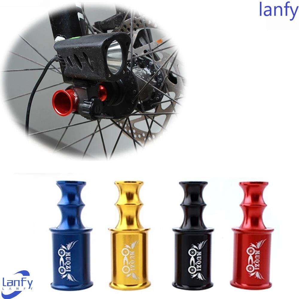 Lanfy Pelindung Dial Belakang MTB Quick Release Axis Aluminum Alloy Wheel Lamp Holder