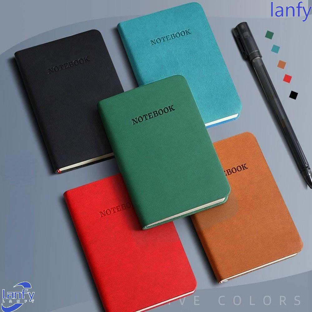 Lanfy A7 Mini Notebook Portable 96lembar Scrapbooking Siswa Alat Tulis Sekolah Kantor Perlengkapan Penebalan Bisnis Notepad