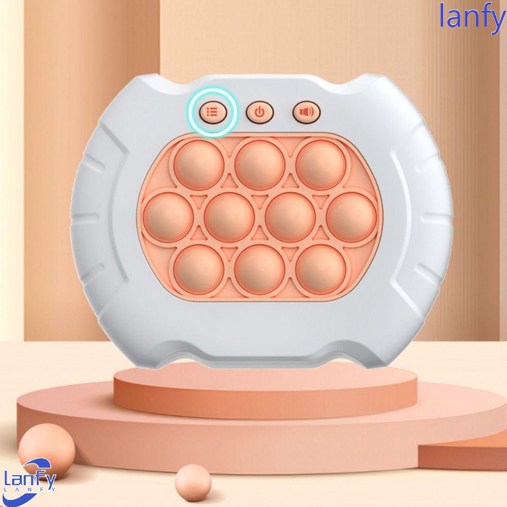 Lanfy Console Whack-A-Mole Mainan Groundhog Dewasa Whac-A-Mole Handheld Game Konsol Console Series Fidget Toys Push Bubble Puzzle Games