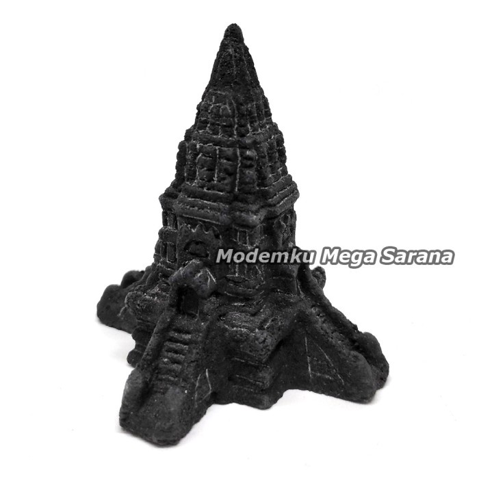 Miniatur Aquascape Candi Prambanan Empat Pintu S - Hiasan Aquarium