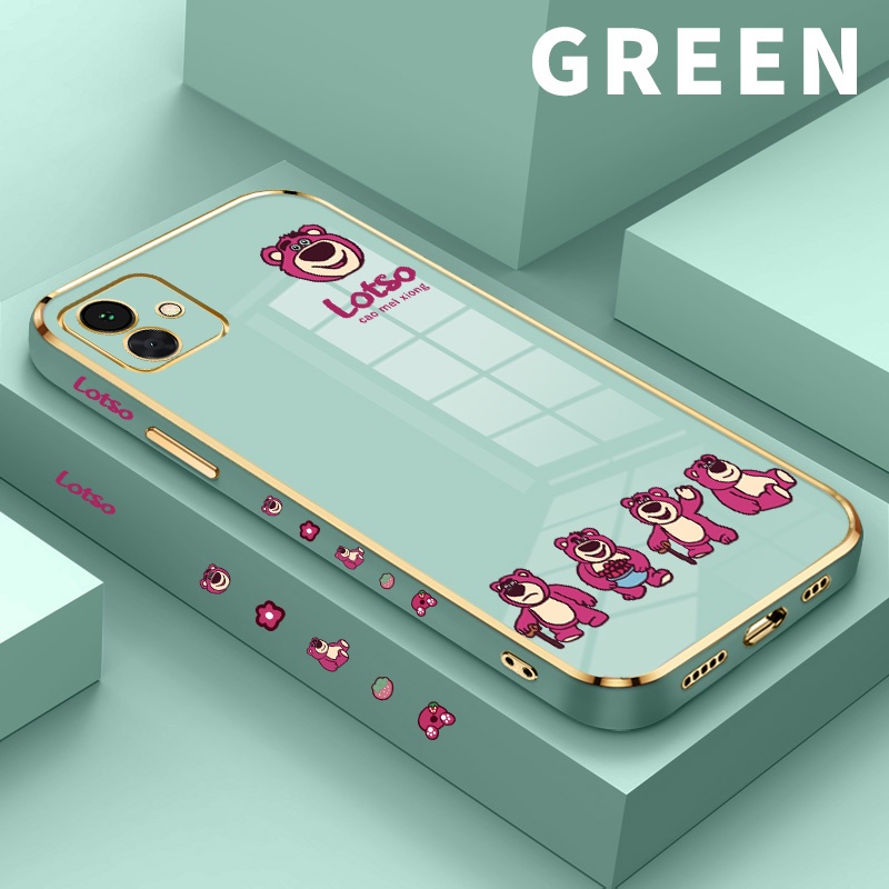 Case Casing Hp For Samsung Galaxy A04 A04S A10S A11 A13 5G A20S A21S A7 2018 M01S M11 Softcase Bear 