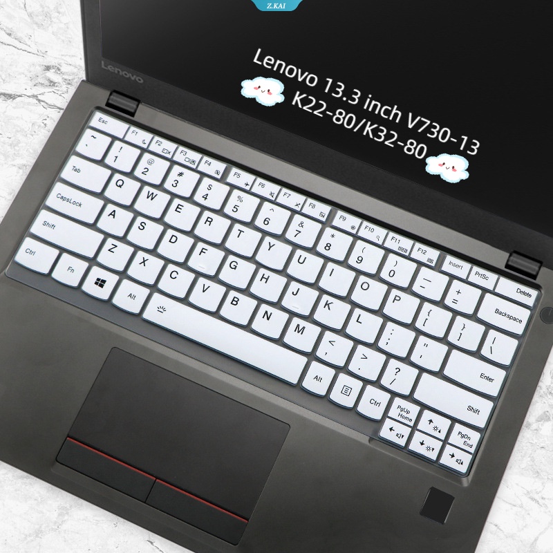 Film Pelindung TPU Keyboard Laptop Tahan Air Untuk Lenovo 13.3 Inch V730-13 K22-80/K32-80 Keyboard Laptop Silicone Cover Film Tahan Debu [ZK]