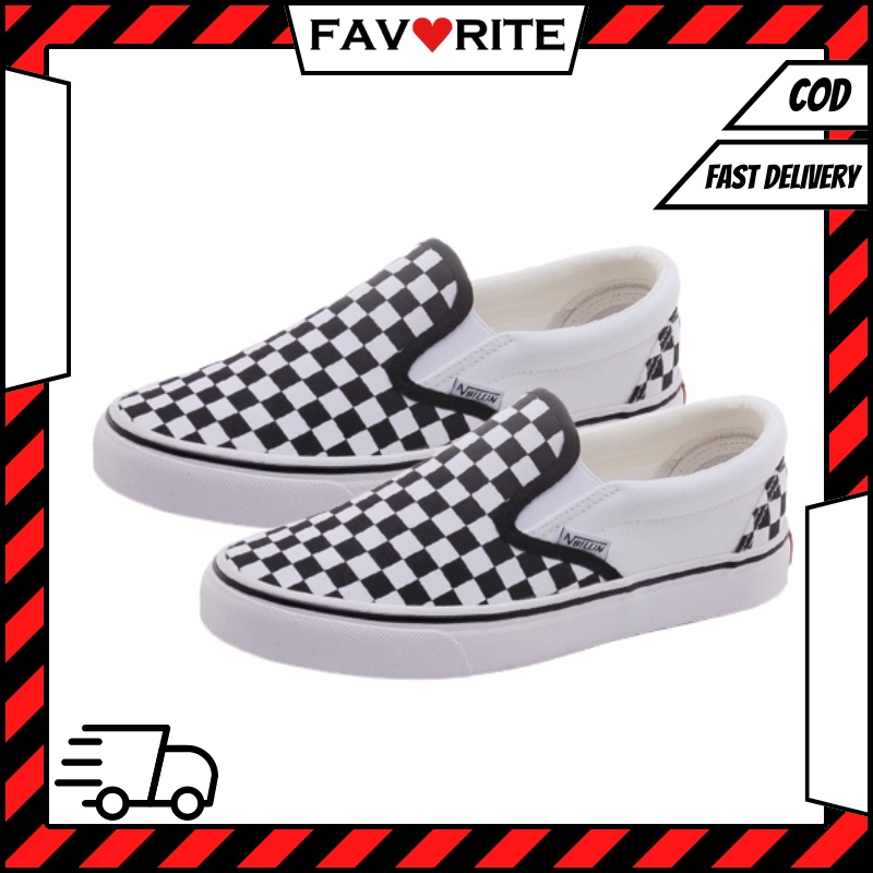 Favorite &quot;Free Box&quot; (Size 40 - 44) Sepatu Pria Slip On Kasual Fashion Import 8104