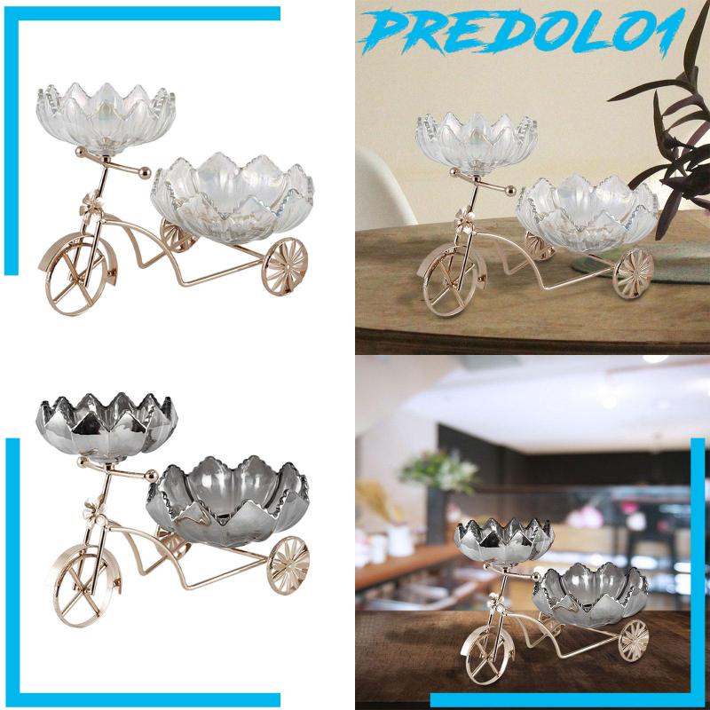 [Predolo1] Keranjang Buah Bentuk Roda Tiga Rak Makanan Berdiri Rumah Pesta Ulang Tahun