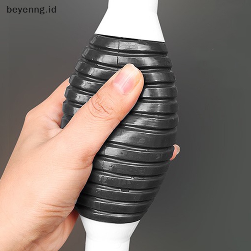 Beyen Universal Car Portable Manual Fuel Pump Transfer Hand Primer Untuk ID Bensin Gas