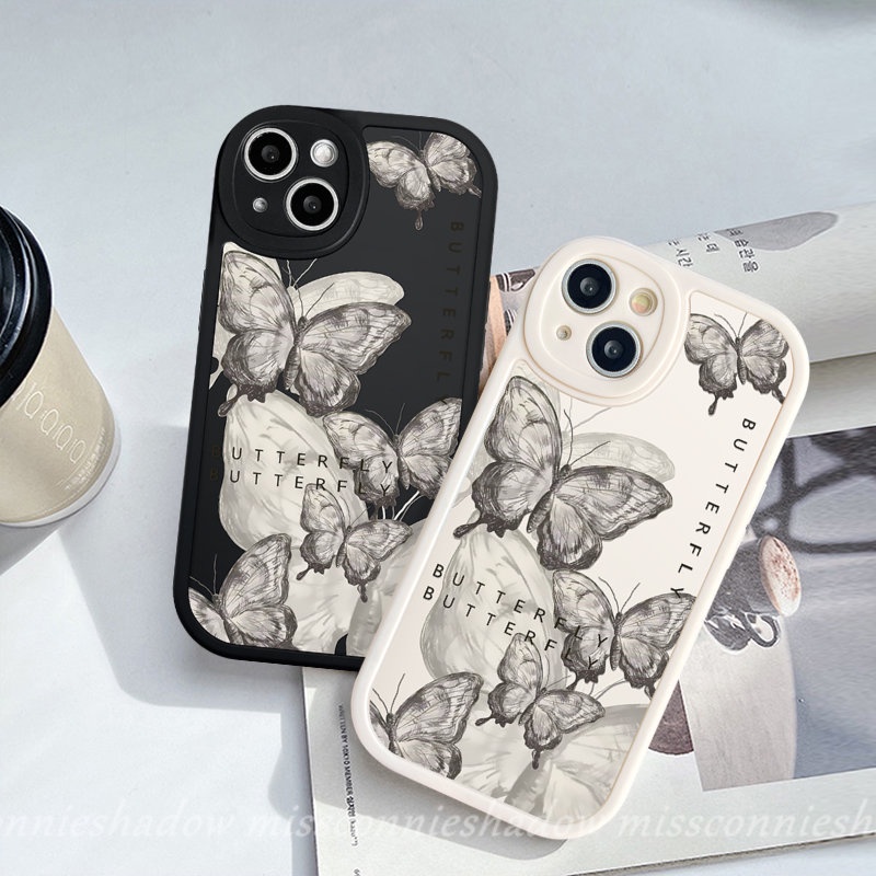 Casing Lucu Untuk Infinix Note8 Smart 6 5panas11 10T 10s 11s 10 9 Play Hot 10 Lite 10T 10s 11 11s Fantasy Butterfly Shockproof Soft Case