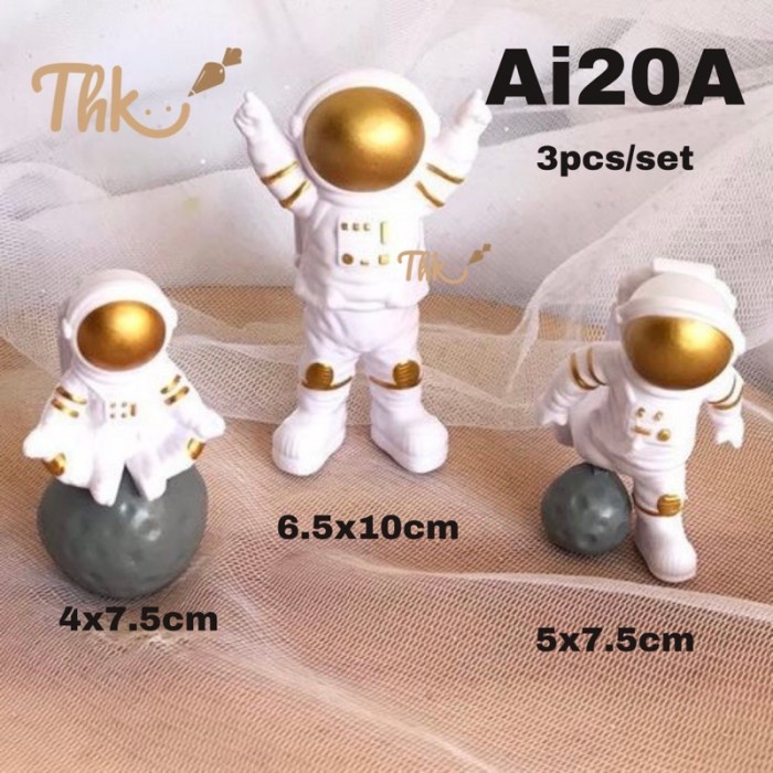 

Ai20 - Hiasan Kue Cake Topper Astronot (3) - Ai20A-Gold