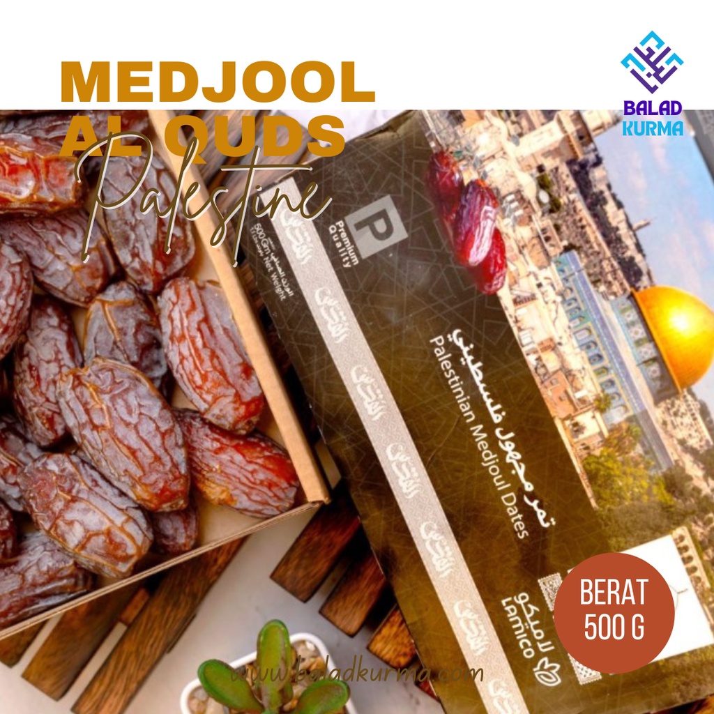 

Kurma Medjoul AlQuds Palestina Jumbo Premium 500g