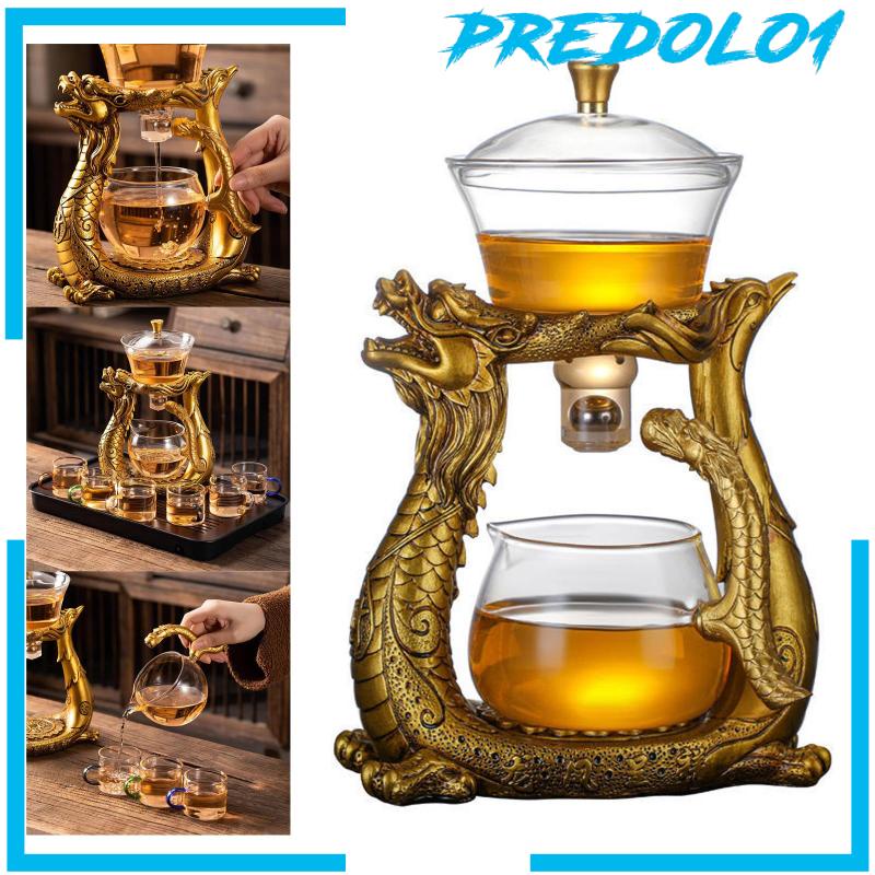 [Predolo1] Teko Kaca Tea Set Tahan Panas Untuk Dekorasi Meja Camping Outdoor
