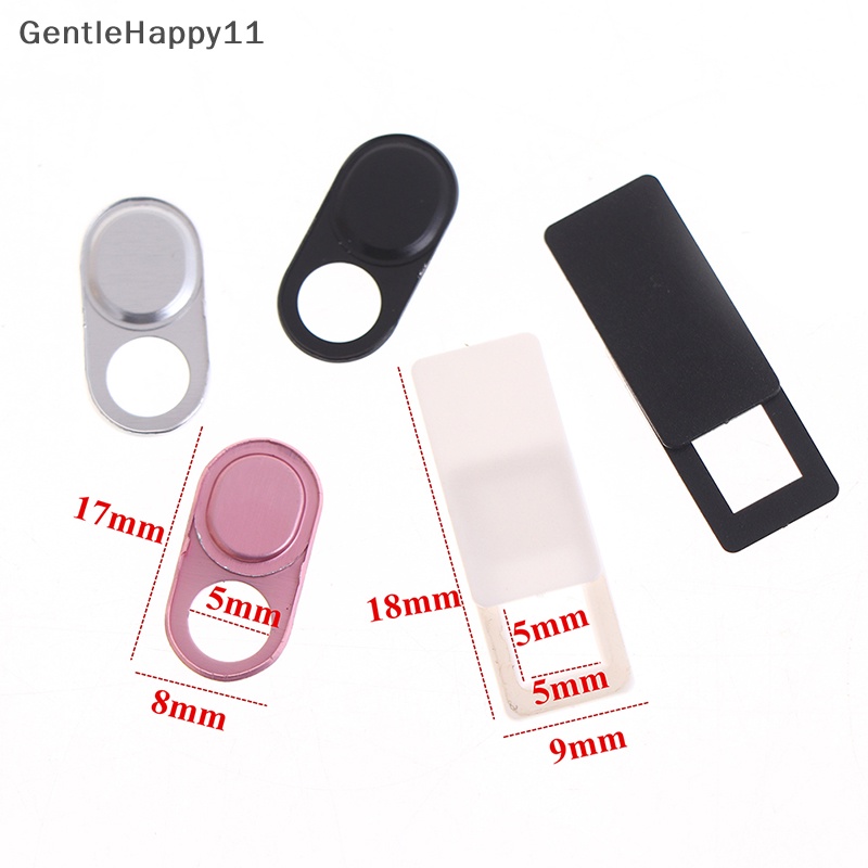 Gentlehappy WebCam Cover Rana Slider Penutup Kamera Plastik Untuk pad Phone PC Laptop id