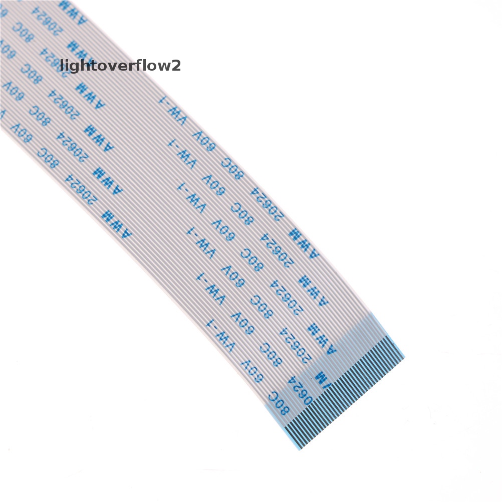 [lightoverflow2] Baru 5Pcs AWM 20624 80C 60V VW-1 40pin 0.5 Pitch 300mm FFC Kabel Datar Fleksibel Hot 5Pcs Awm20624 80C 60V VW-1 40pin 0.5 Pitch 300mm FFC Kabel Datar Fleksibel Panas