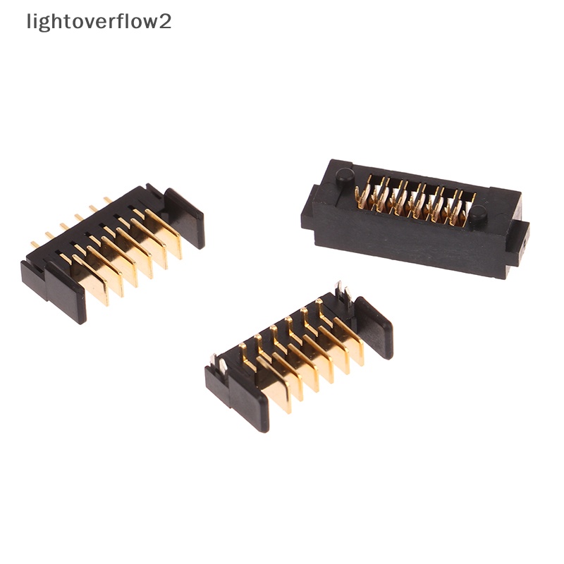 [lightoverflow2] 1pc Konektor Laptop 6Pin Pitch 2.0mm Holder Klip Slot Kontak Colokan Male and Female [ID]