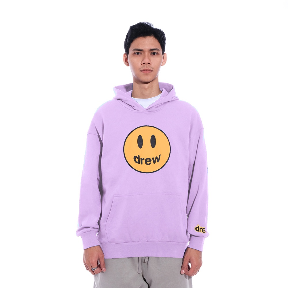 Drew House Mascot Fleece Hoodie Purple