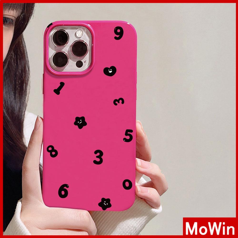 For iPhone 14 Pro Max iPhone Case Black Pink Glossy TPU Soft Case Shockproof Protection Camera Cute Smiley Compatible with iPhone 13 Pro max 12 Pro Max 11 xr xs max 7Plus 8Plus