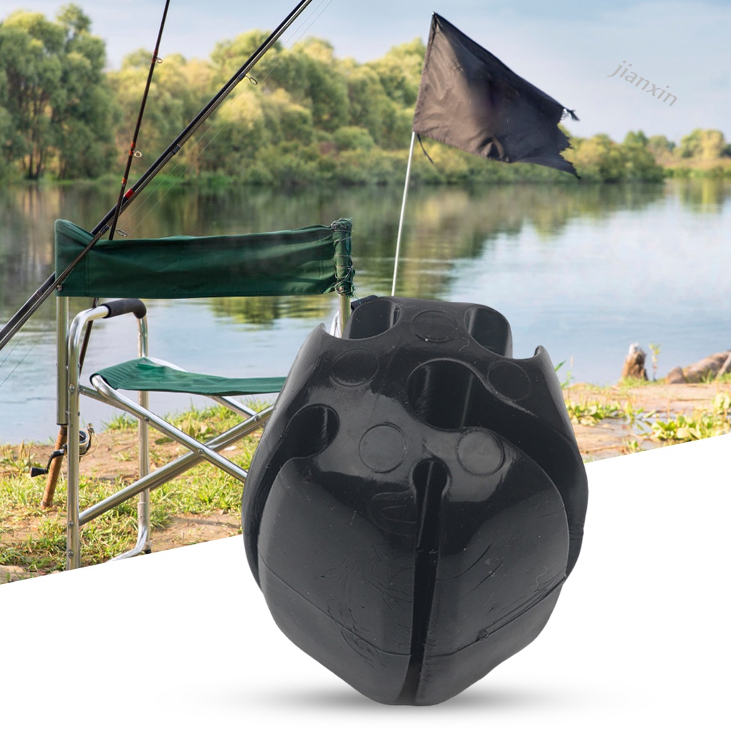 [Jianxin] fishing Rod Storage Ball Multifungsi Multi-Warna Mini Portable Reusable Pole Memperbaiki Silikon Tahan Aus Pancing Organizer Alat Pancing