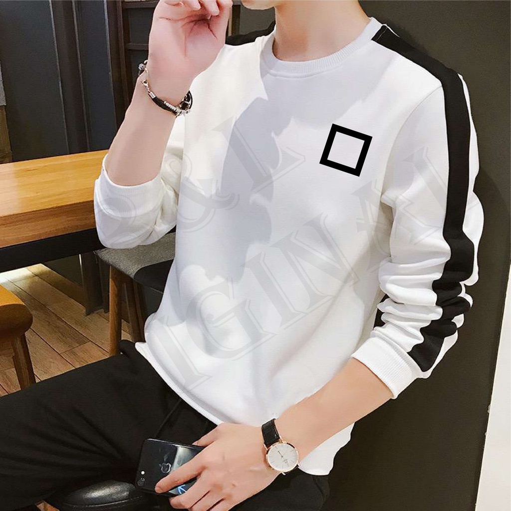 COD/ BS/BAJU T-SHIRT SQUIDGAME SQUARE/ATASAN UNISEX LENGAN PANJANG/GOOD QUALITY