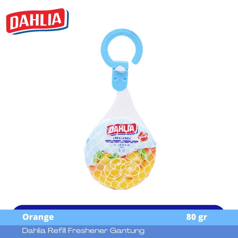 Dahlia Freshener Kamper Pengharum Ruangan Refill Gantung 80gr Kapur Barus