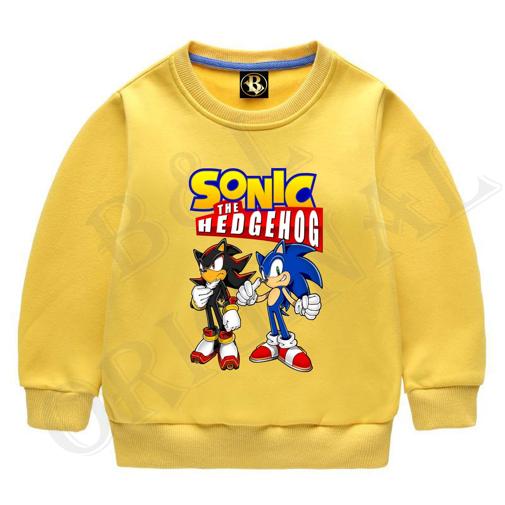 bisa bayar di tempat/ BS//COD//BAJU KAOS ANAK ANAK HEDGEHOG/TANGAN PANJANG GOOD QUALITY