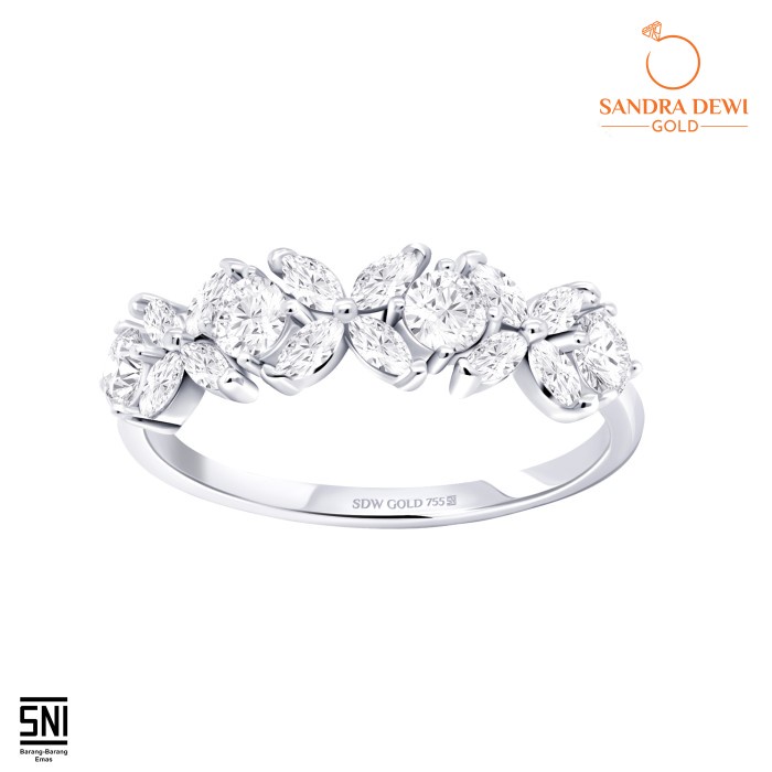 Cincin Sandra Dewi Gold Claire Collection 18K RI210854 - 14