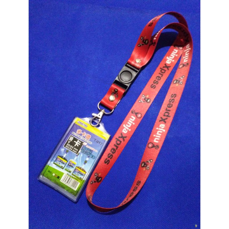 

LANYARD TALI ID CARD"NINJA EXPRESS"BISA SATUAN-READY STOCK
