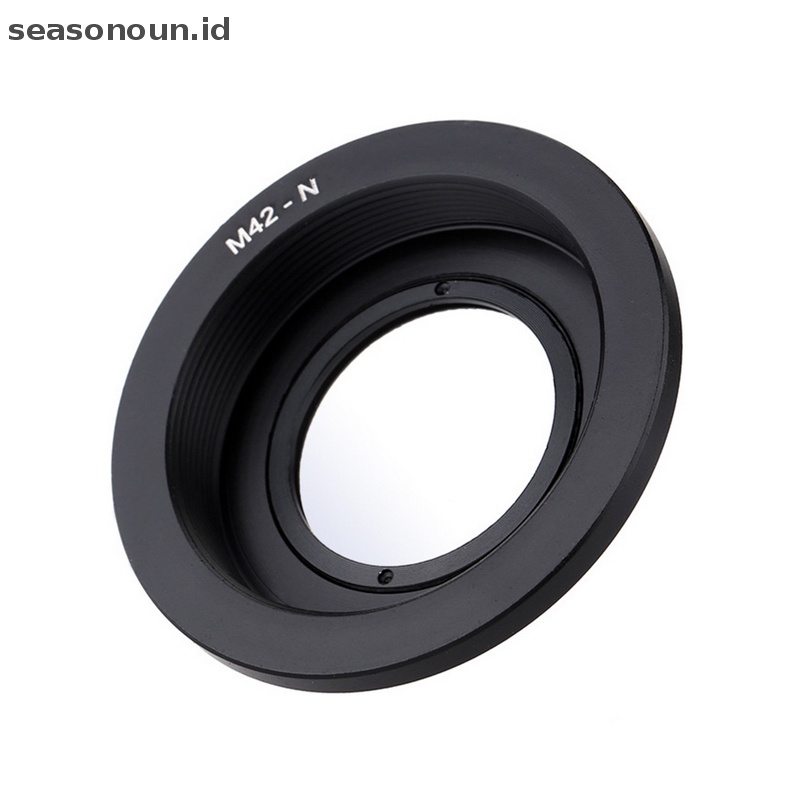 Seasonoun M42-Nikon M42 Adapter Lensa Ring Infinity Fokus Kaca D5500 D610 D7100 D70.