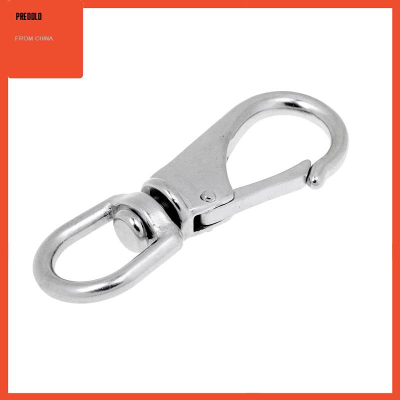 [Predolo] 1pcs Snap Hook Bahan Stainless Steel Dengan Snap Hook Untuk Perahu 65mm 85mm 95mm 115mm -