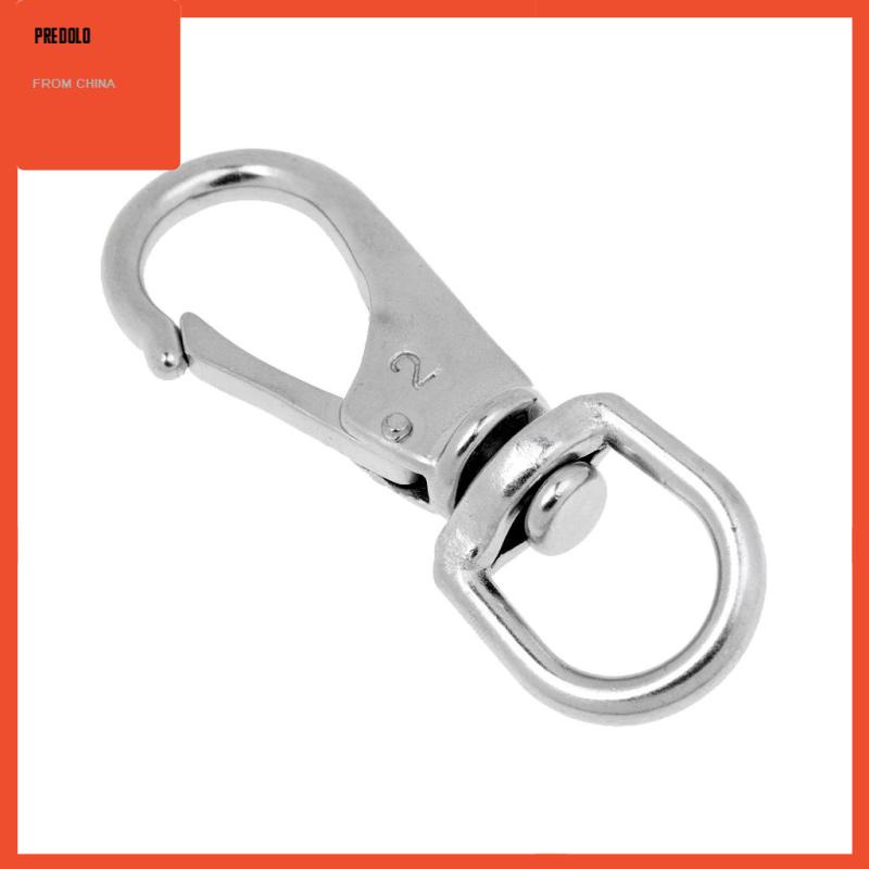 [Predolo] 1pcs Snap Hook Bahan Stainless Steel Dengan Snap Hook Untuk Perahu 65mm 85mm 95mm 115mm -