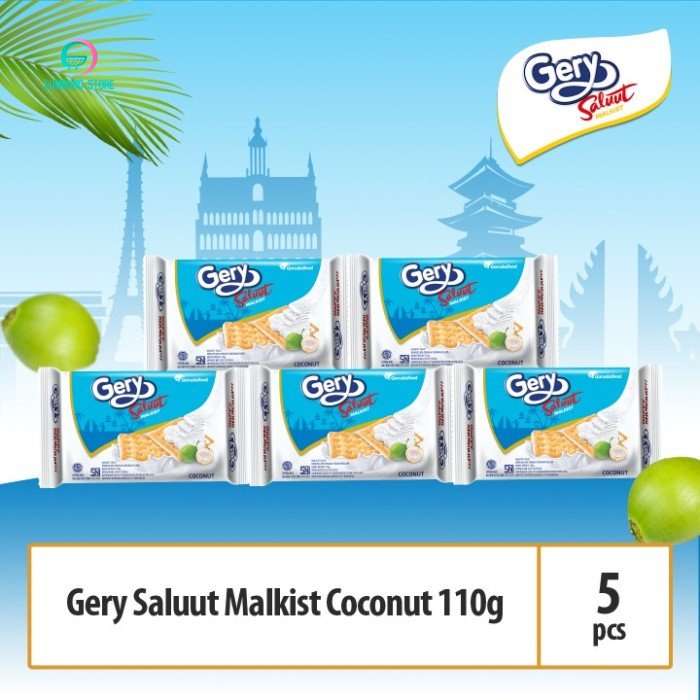 

Gery Saluut Malkist Coconut - Biskuit