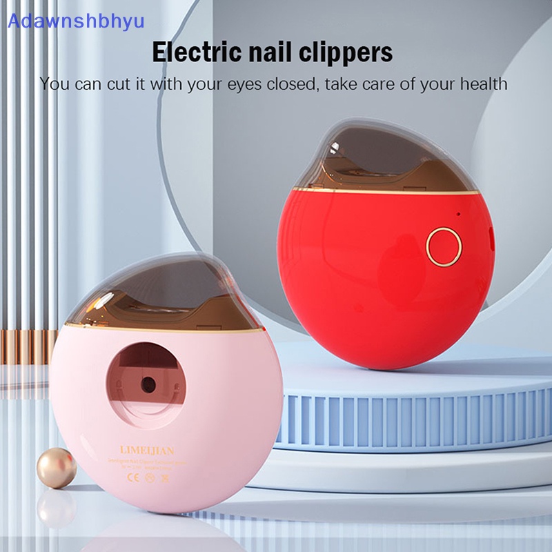 Adhyu Gunting Kuku Elektrik Gunting Kuku Otomatis Trimmer Cutter Nail Manicure ID