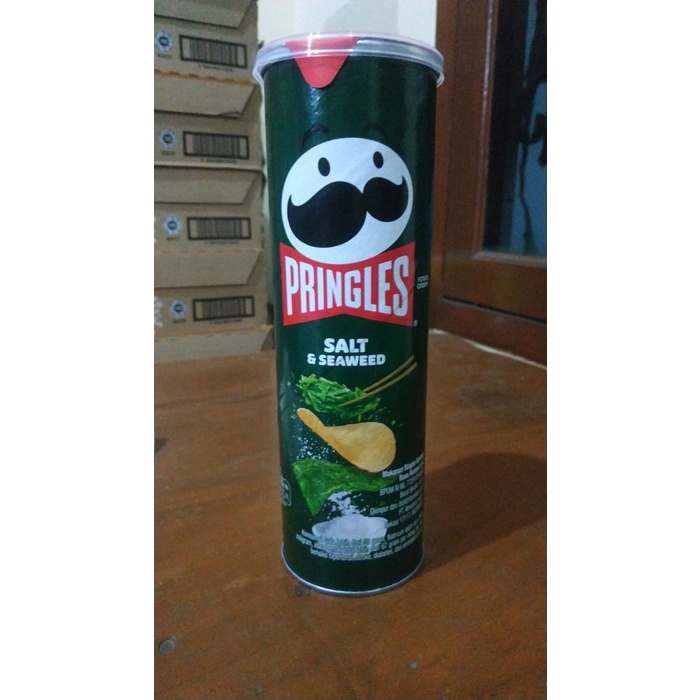 

DLP12- Pringles Original Keripik 107gr / pcs / 1 Kaleng / Snack Chip Kentang - Saltweed