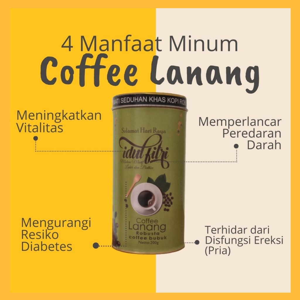 

Kopi Herbal Alami Kopi Lanang Meningkatkan Stamina Pria Bubuk Kopi Pilihan 200Gr