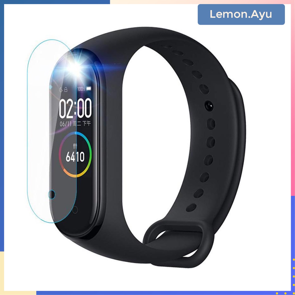Anti Gores  Screen Protector Film Xiaomi Mi Band 4 5 6 3 Ultra Thin