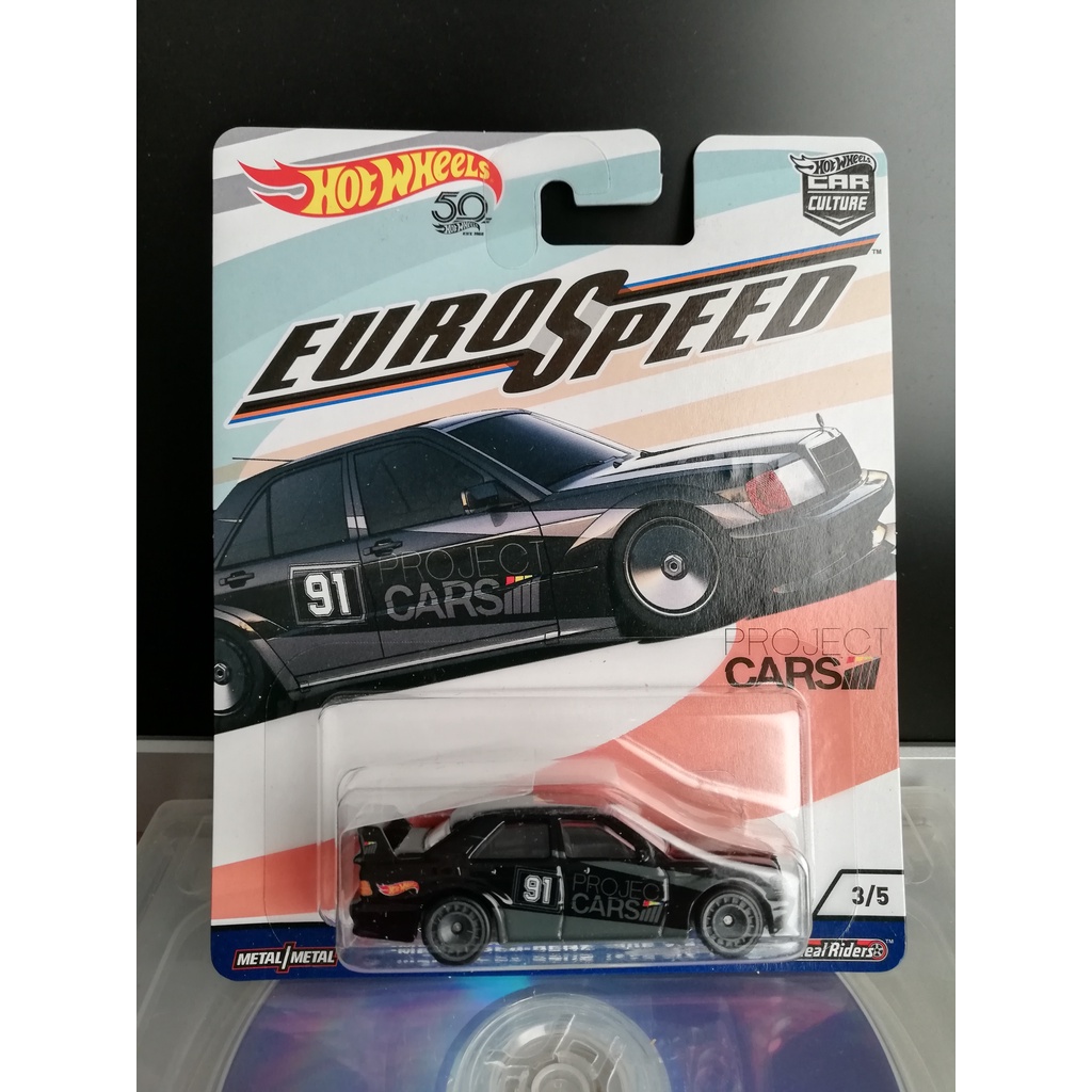 HOT WHEELS EURO SPEED MERCEDES BENZ 190E 2.5 16