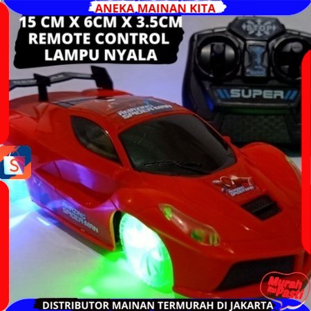 Mobil Remote Control Sedan Racing Ban Berlampu New Edition