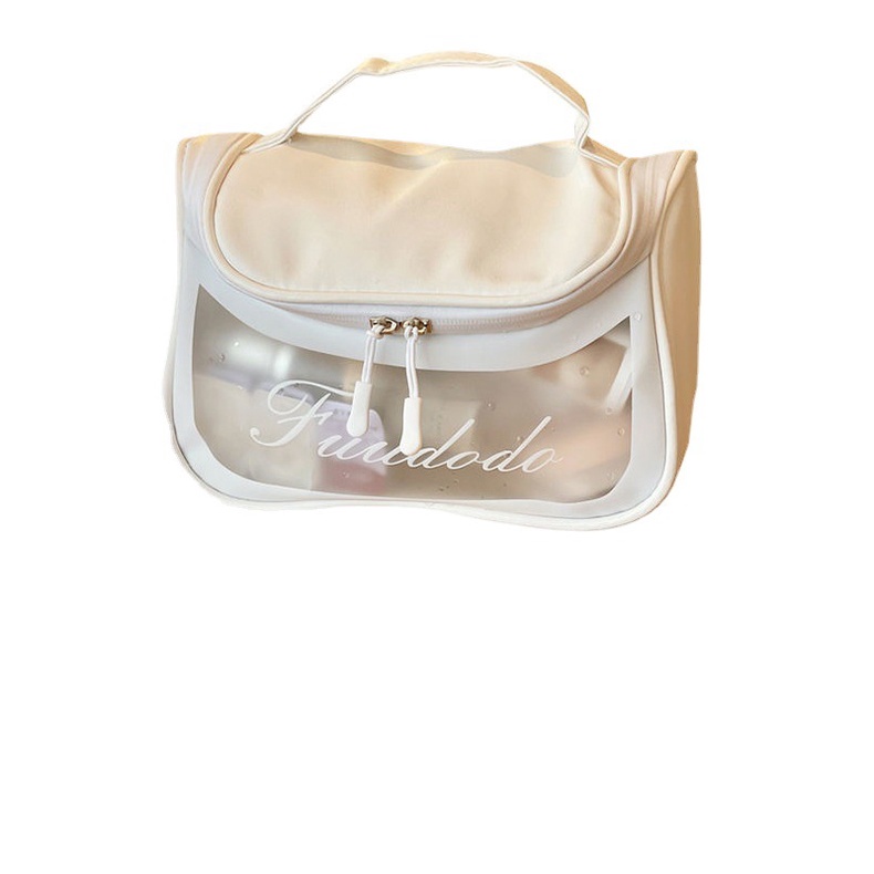 Tas Kosmetik Transparant WASHBAG Pouch Travel Make Up Bag Organizer Toiletry Waterproof TK002