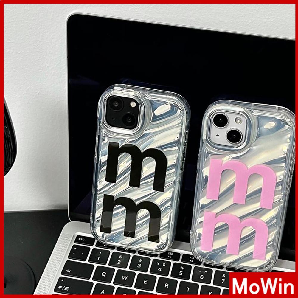 For iPhone 14 Pro Max iPhone Case Laser Reflective Clear Case TPU Soft Shell Airbag Shockproof Simple Lettering Compatible with iPhone 13 Pro max 12 Pro Max 11 xr xs max 7 8Plus