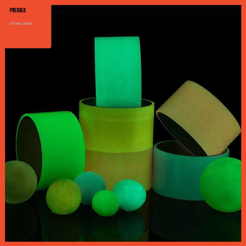 [Predolo] 6buah Kaset Rolling Bola Lengket Warna-Warni Lucu Luminous Colored Ball Tape