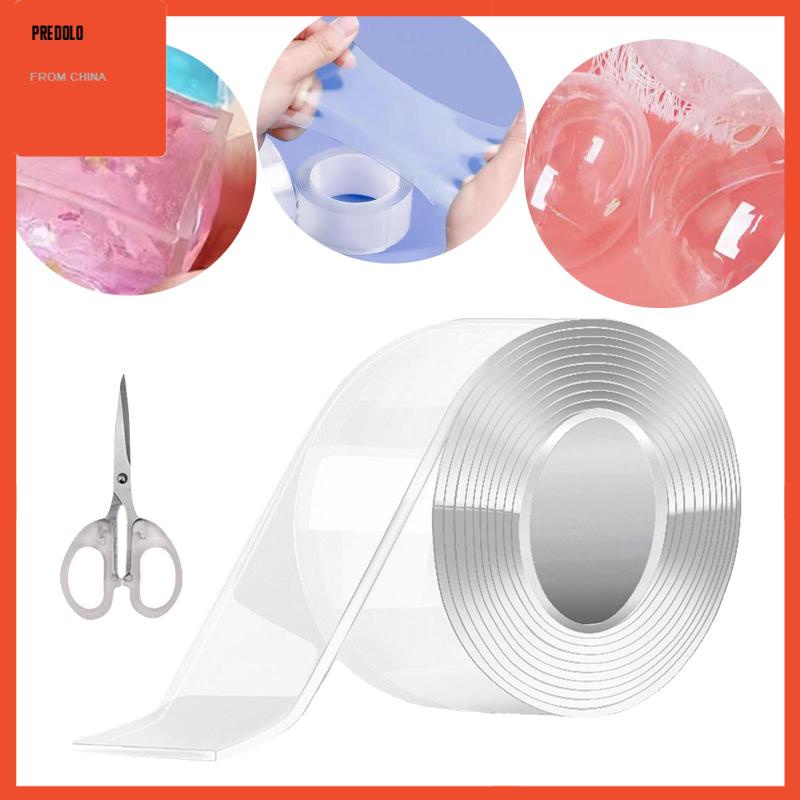 [Predolo] Blow Bubble Double Sided Tape DIY Kerajinan Serbaguna Kreatif Selotip