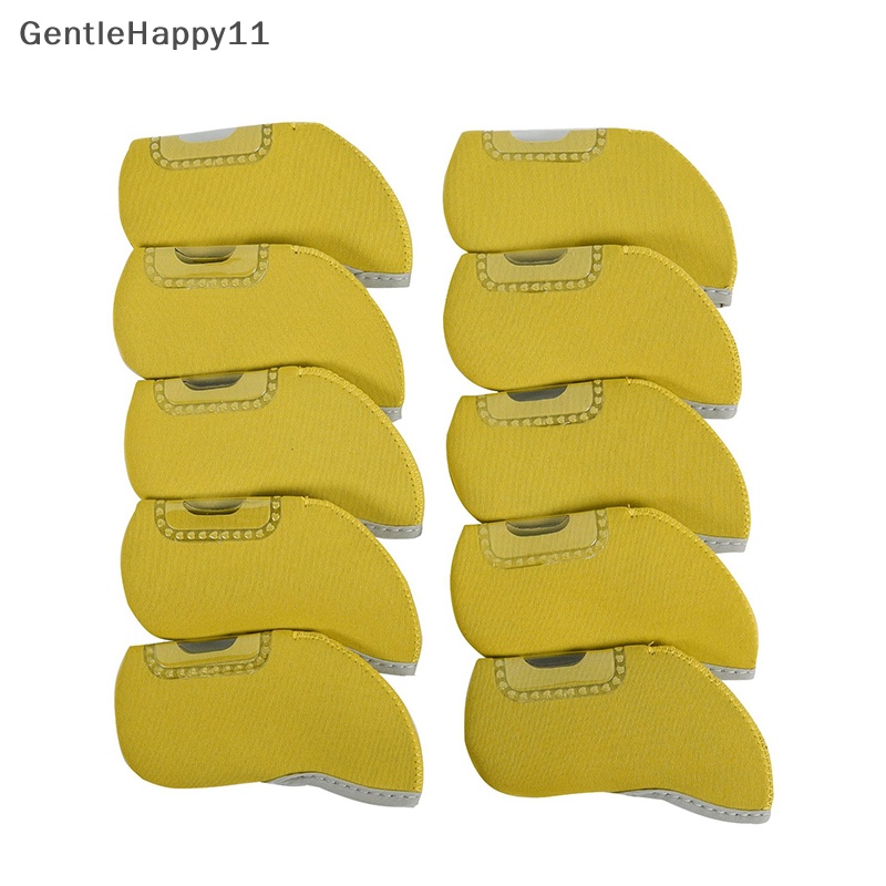 Gentlehappy 10pcs/set Bordir Nomor Golf Iron Headovers Iron Headovers Wedges Covers id