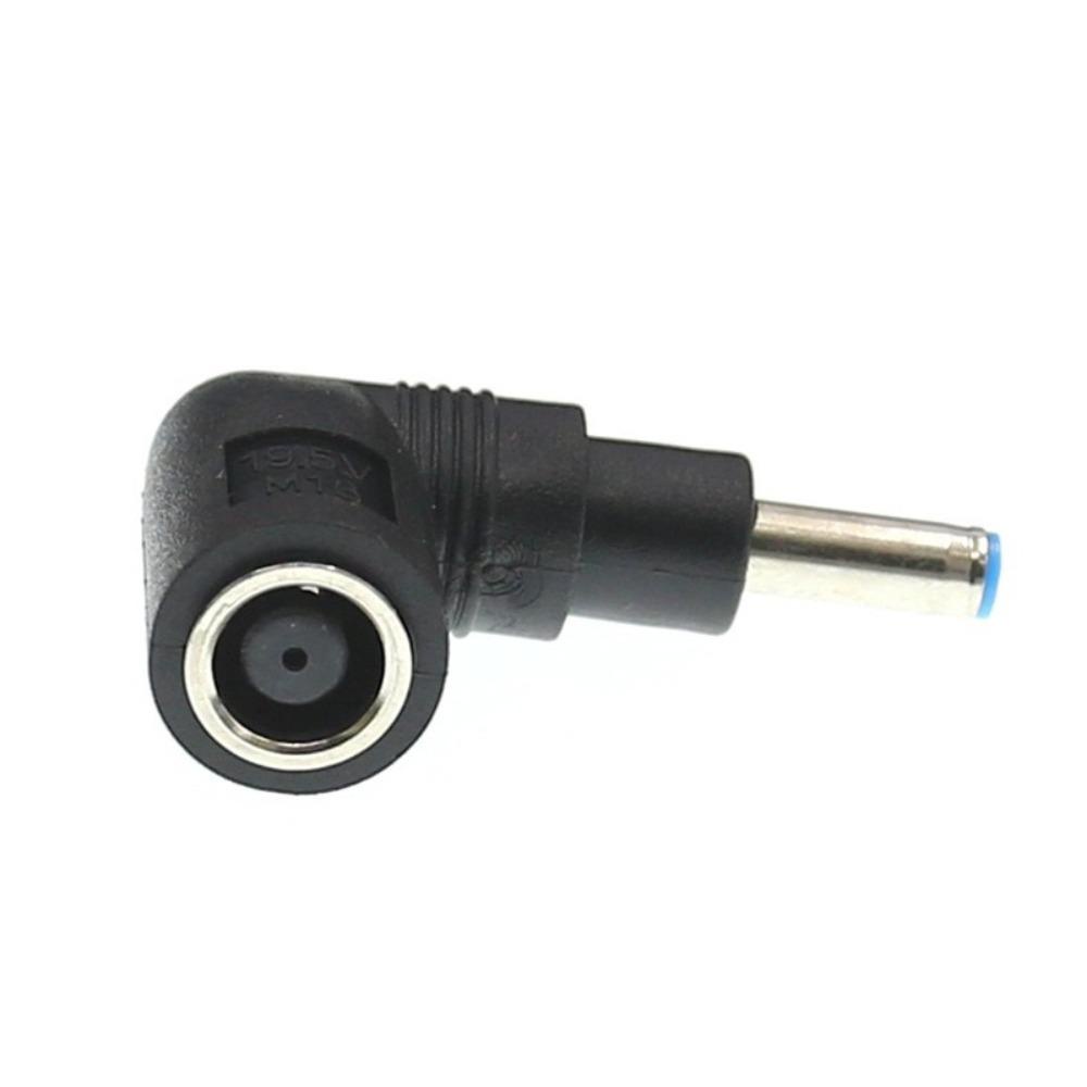 AUGUSTINA Adaptor Kepala Lurus Laptop Charging Elbow 4.5 X 3.0mm Male Adapter Connector Converter Steker Colokan Listrik Converter Dengan Pin Adaptor Colokan Listrik DC