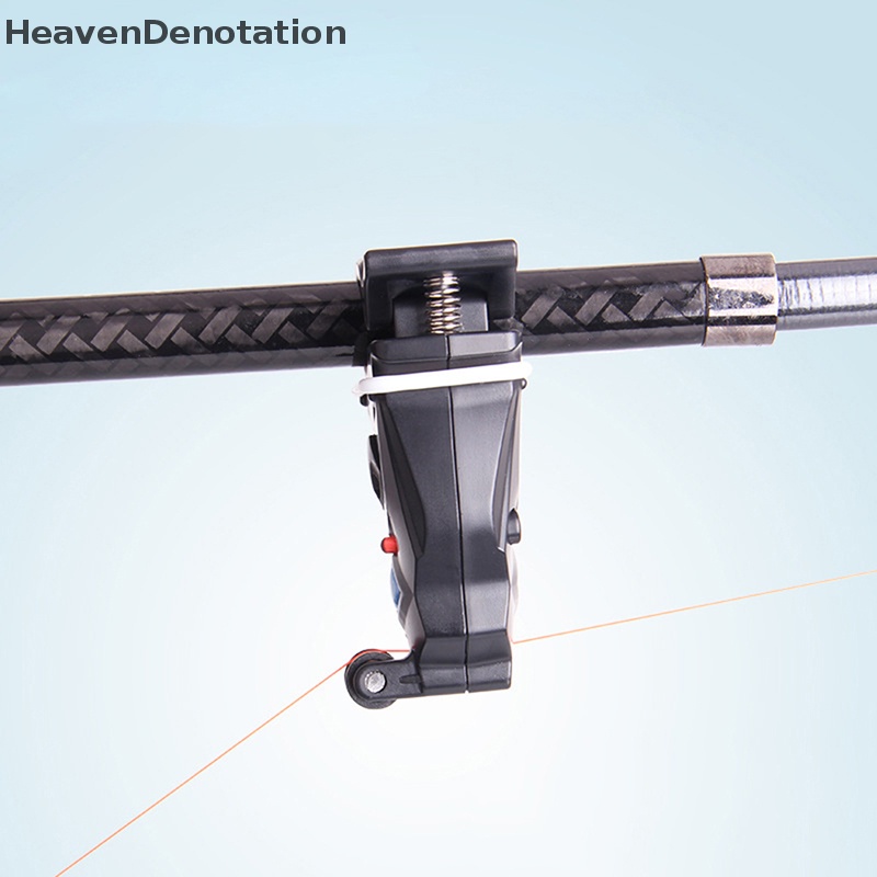 [HeavenDenotation] Alarm Gigit Ikan Pancing Bel Elektronik Nyala Pancing Dengan Siren Keras Siang Malam Indikator Lampu LED W/ Fish Tool HDV