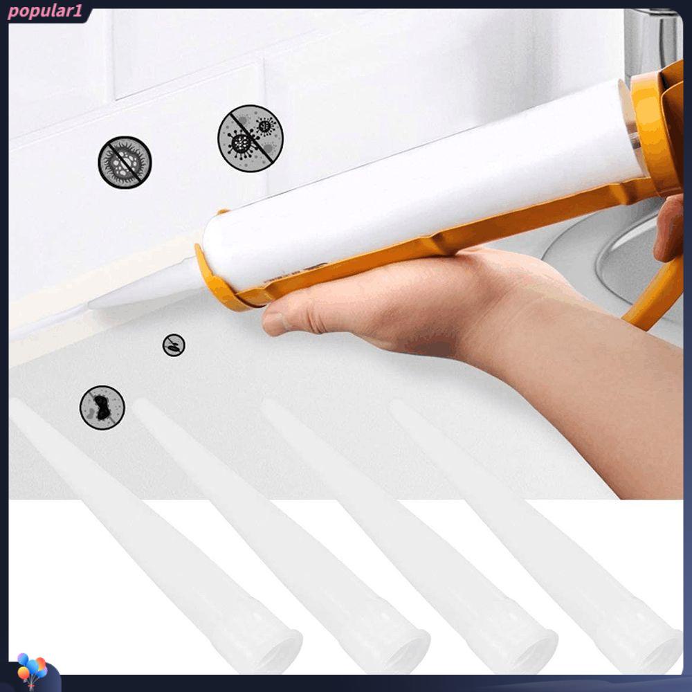 Populer Caulk Nozzle Home Caulking Tips Mulut Alat Konstruksi Aplikator Caulking