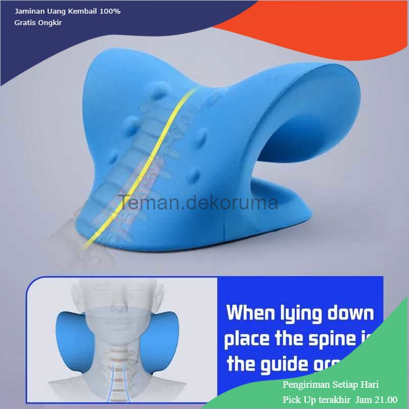 TD - DPR lpcbec Alat Relaksasi Leher Tulang Belakang Neck Pillow Relieve Pain - IPC22